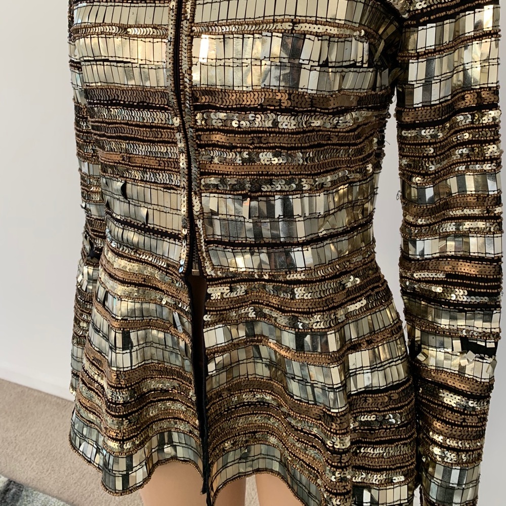 Beaded Gold Jacket - Picture 4 of 13